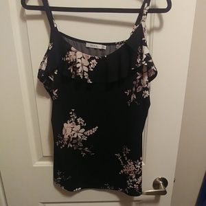 Ricki's ruffle neck tank